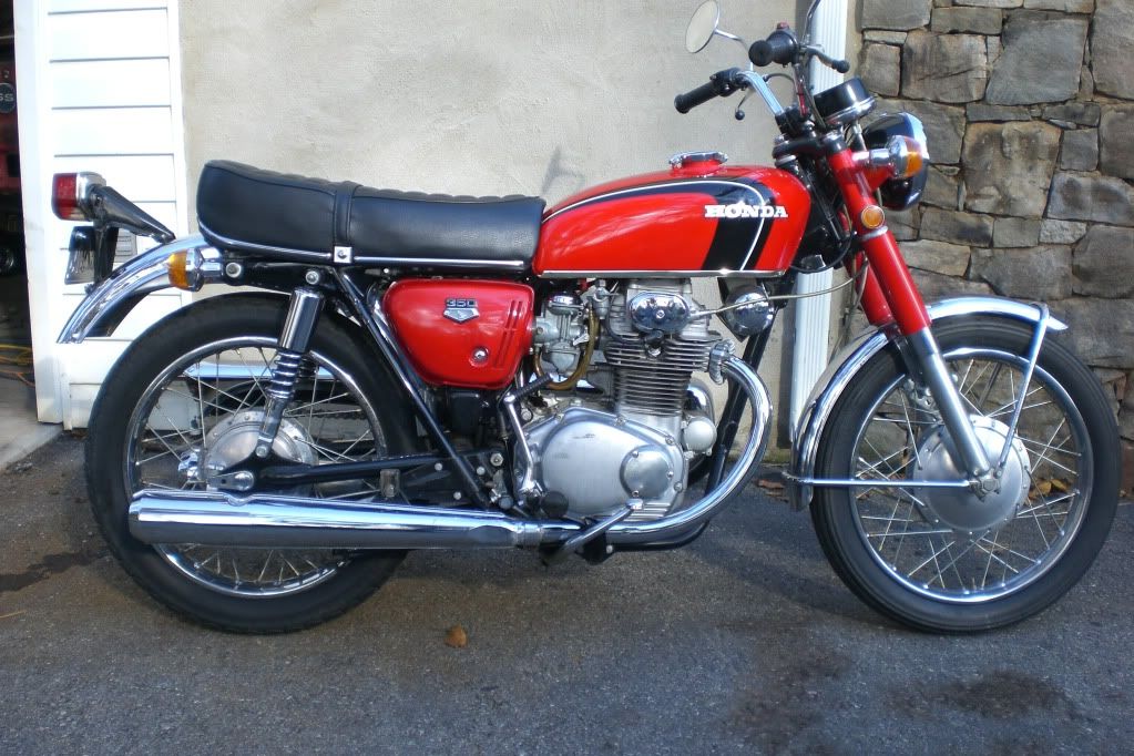 Pictures Of My CB350 K3 | Honda Twins