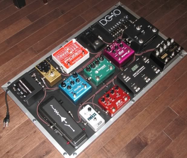 RigTalk • View topic My pedalboard is now complete. Please help me