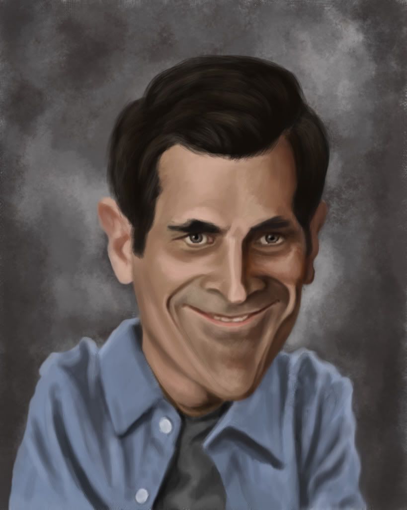 modern family caricature