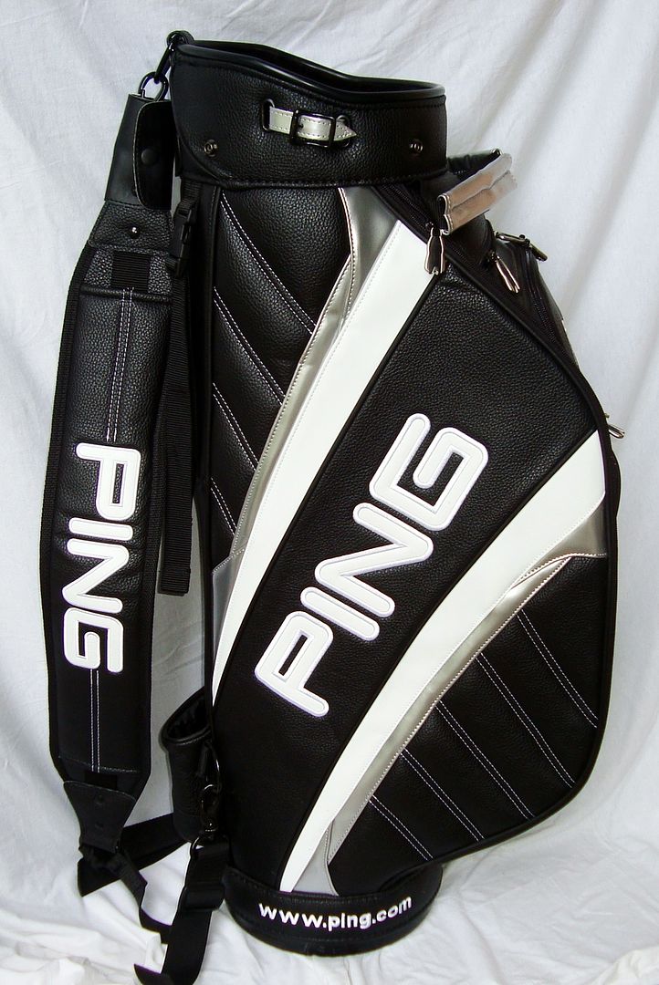 NEW ~ PING Tour staff display golf bag ~ Black | eBay