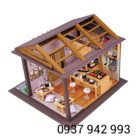 Cam's House - DIY - Mô hình nhà gỗ siêu dễ thương giá rẻ cho các bạn! - 44
