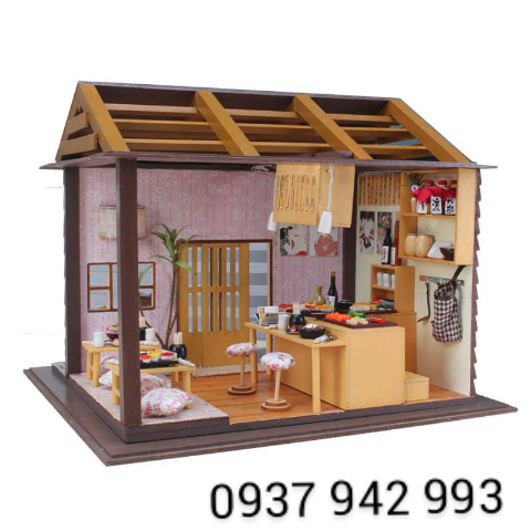 Cam's House - DIY - Mô hình nhà gỗ siêu dễ thương giá rẻ cho các bạn! - 40