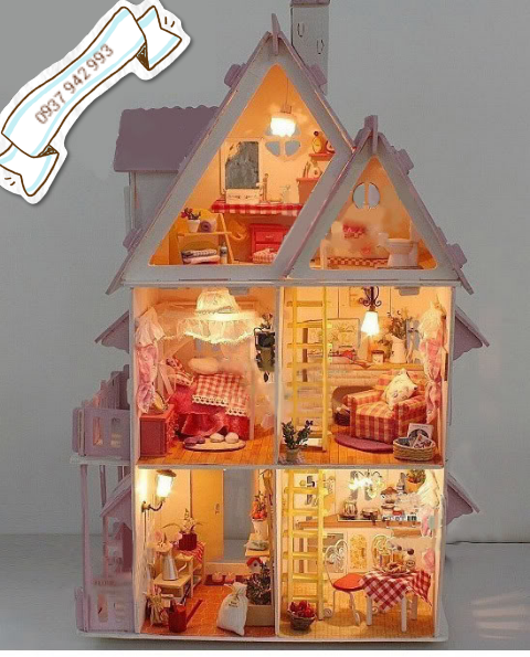 Cam's House - DIY - Mô hình nhà gỗ siêu dễ thương giá rẻ cho các bạn! - 28