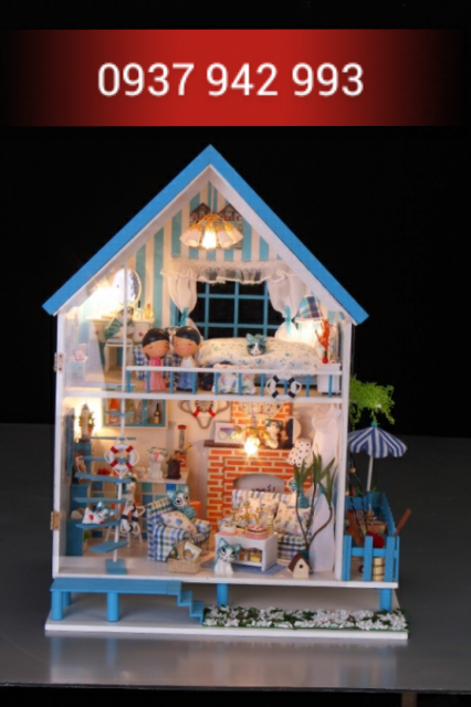 Cam's House - DIY - Mô hình nhà gỗ siêu dễ thương giá rẻ cho các bạn! - 21