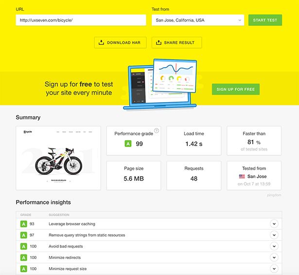 Bicycle - Single Product HTML5 Template - 2