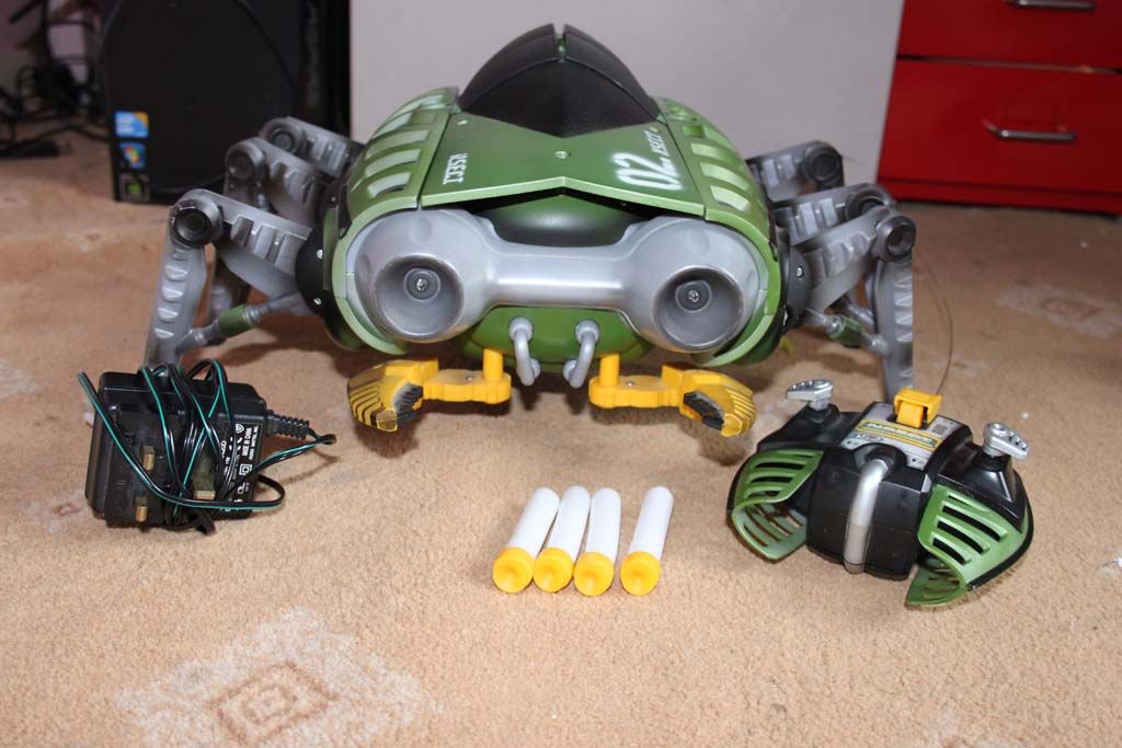 Tyco RC N.S.E.C.T 02 Robot Insect Attack Toy eBay