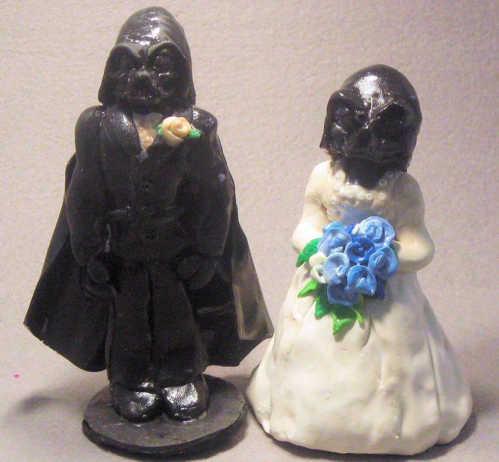 Photo of Darth Vader Bride and Groom