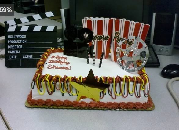 Movie lover cake