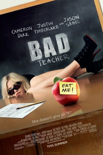 cameron diaz bad teacher poster. Cameron Diaz in Bad Teacher