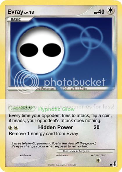 Fake cards for fake pokemon