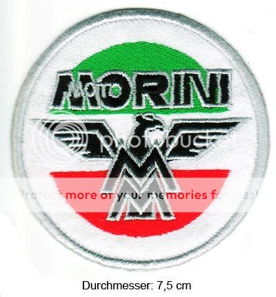 MOTO MORINI Aufnäher Patch Corsaro Scrambler Granpasso