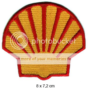 SHELL Aufnäher Patch Racing Team Motorsport Formel 1 F1