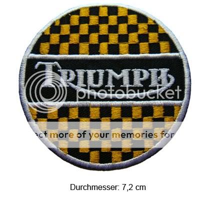 TRIUMPH Aufnäher Patch Scrambler Rocket Bonneville